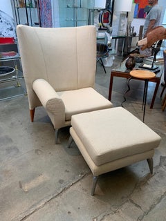 Sedia e ottomana Driade Royalton di Philippe Starck