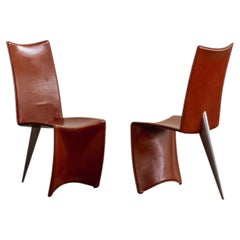 Chaises de salle à manger "Ed Archer" de Philippe Starck pour Driade, 1986, lot de 2