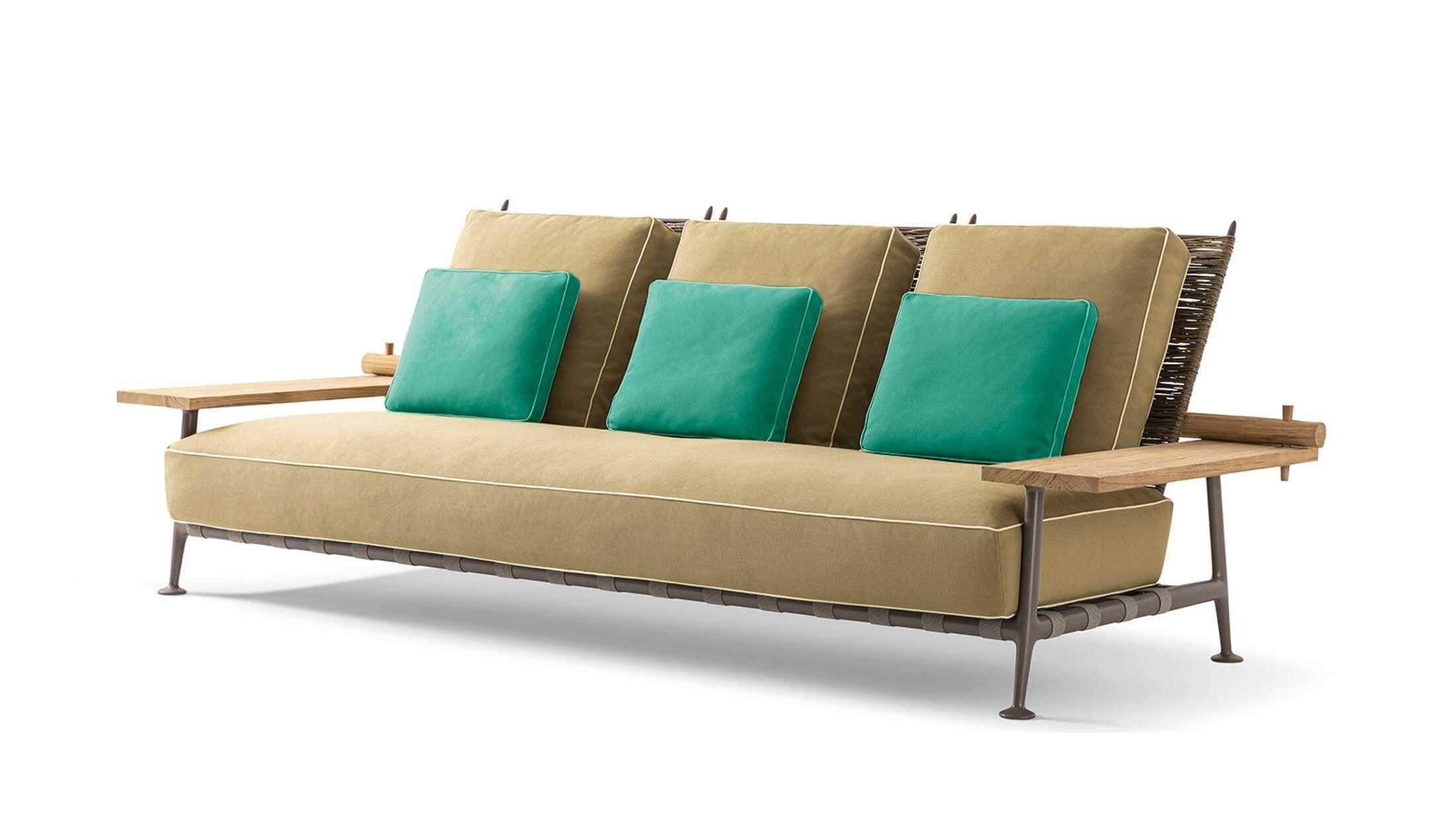 Steel Philippe Starck 'Fenc-e-Nature' Outdoor Sofa for Cassina, Italy, new For Sale
