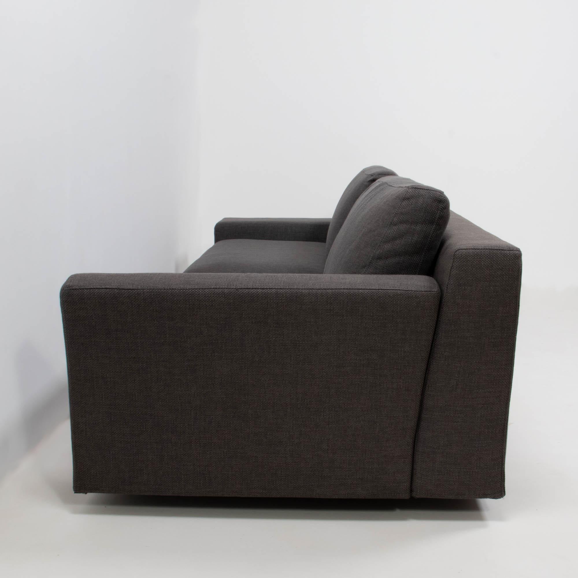 Italian Philippe Starck for Cassina Grey Fabric Mister Sofa