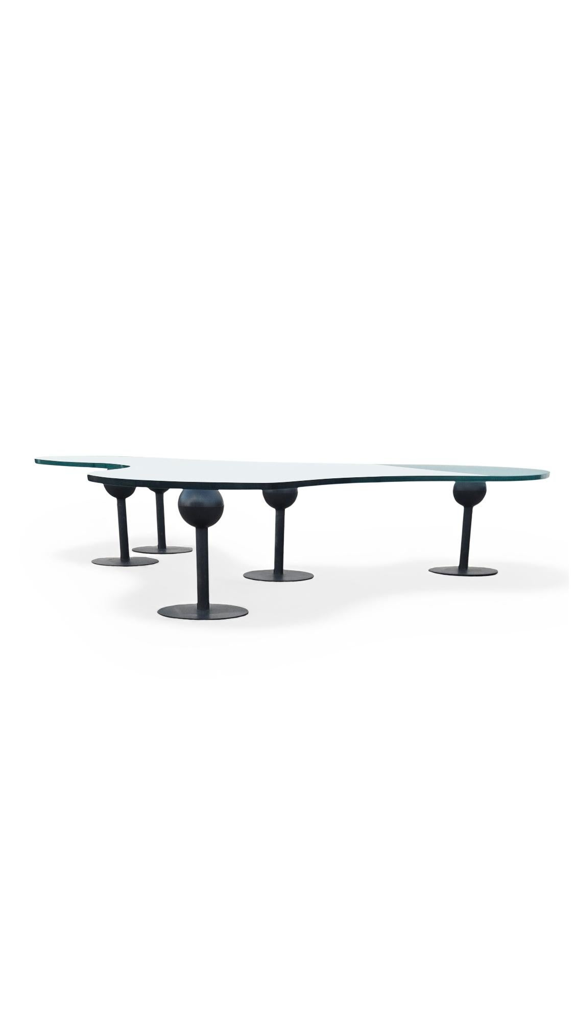 Mid-Century Modern Philippe Starck for Disform 'Pepper Young' Coffee Table en vente