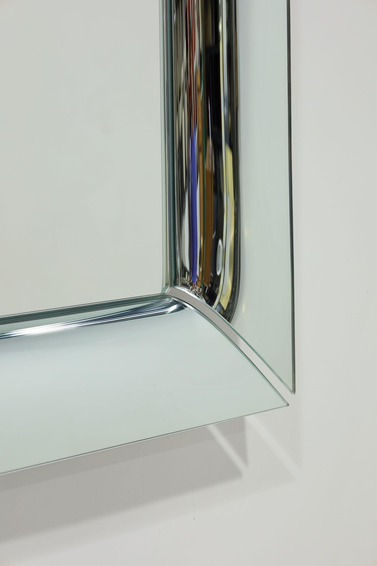 Philippe Starck for Fiam Caadre Square Mirror 41