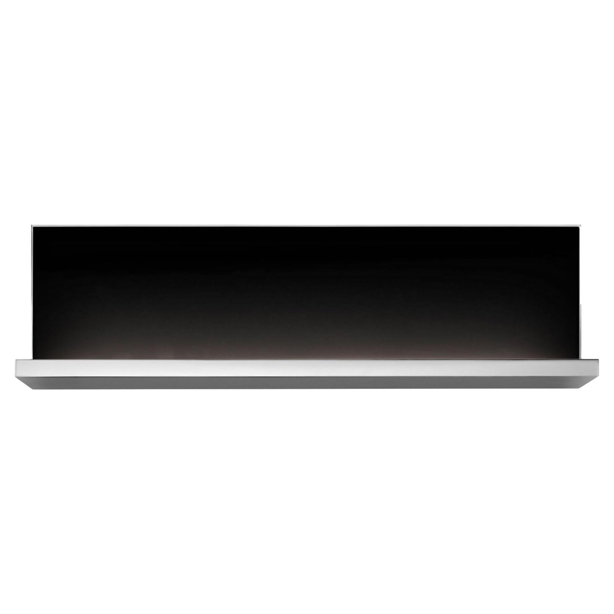 Philippe Starck for Flos Hide L Wall Light Sconce, Large, Black, Shelf, Italy.