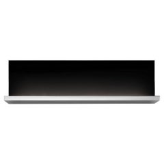 Philippe Starck for Flos Hide L Wall Light Sconce, Large, Black, Shelf, Italy.