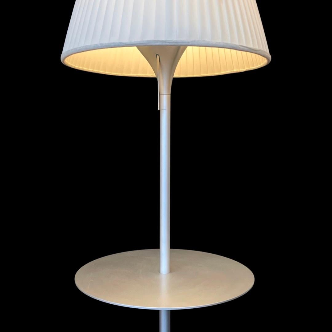 Italian Philippe Starck For Flos Romeo Floor Lamp with Relief Table For Sale