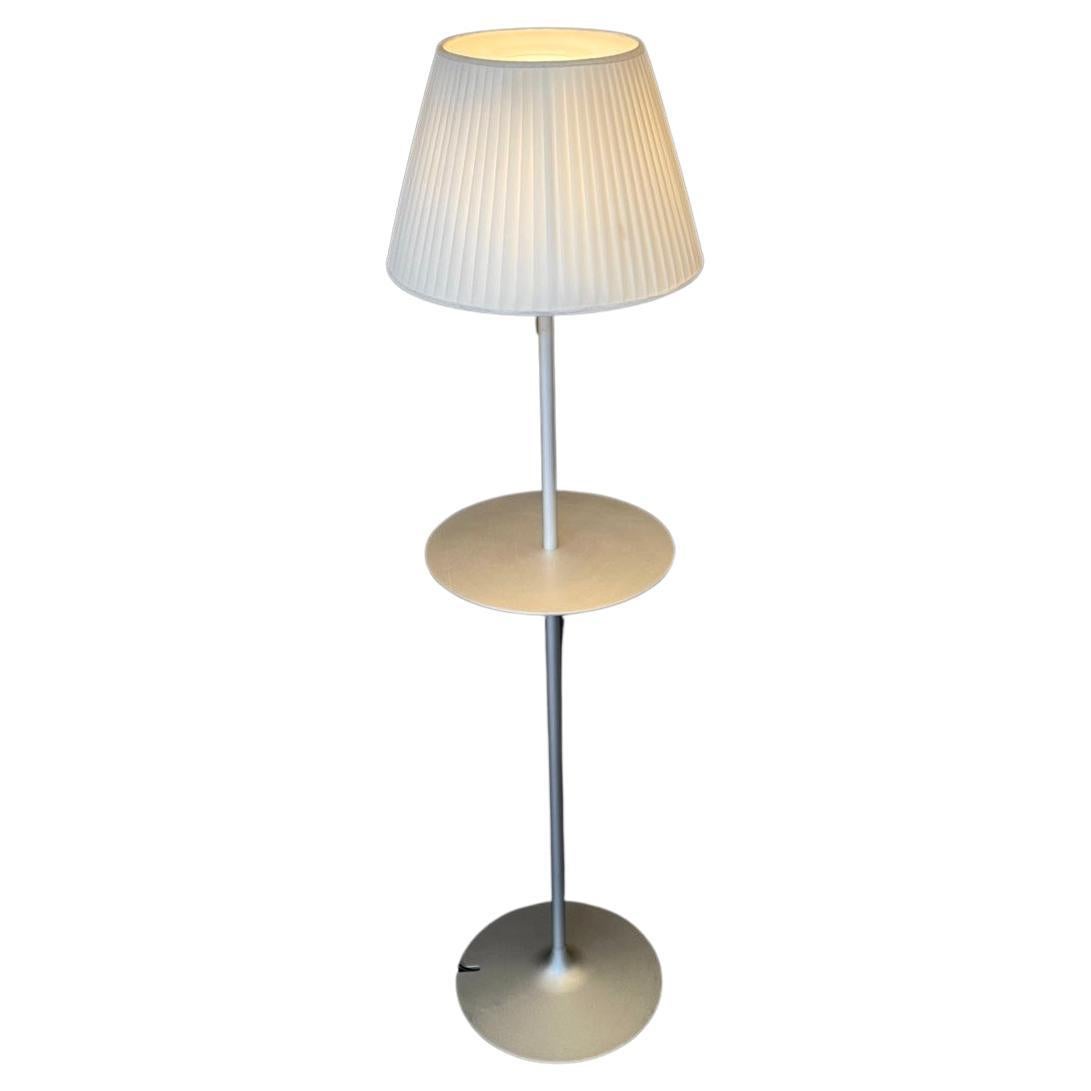 Philippe Starck For Flos Romeo Floor Lamp with Relief Table For Sale