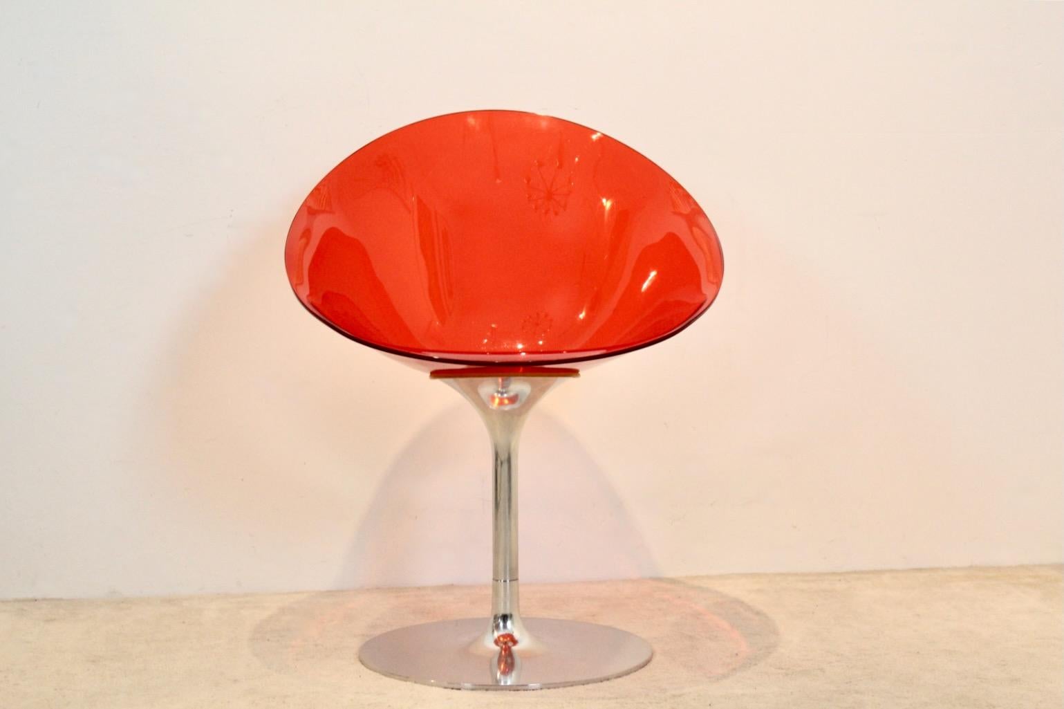 Philippe Starck para Kartell - Silla Orange Eros, Italia Cromo en venta