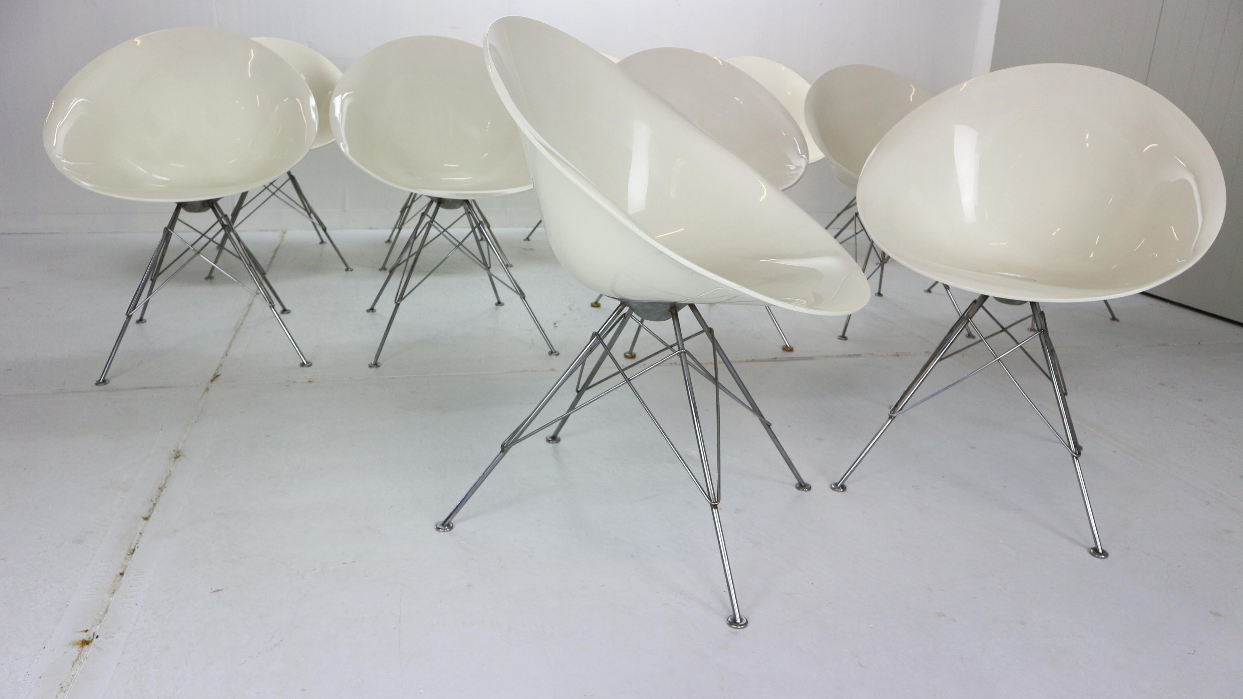 Late 20th Century Philippe Starck for Kartell White Lucite 