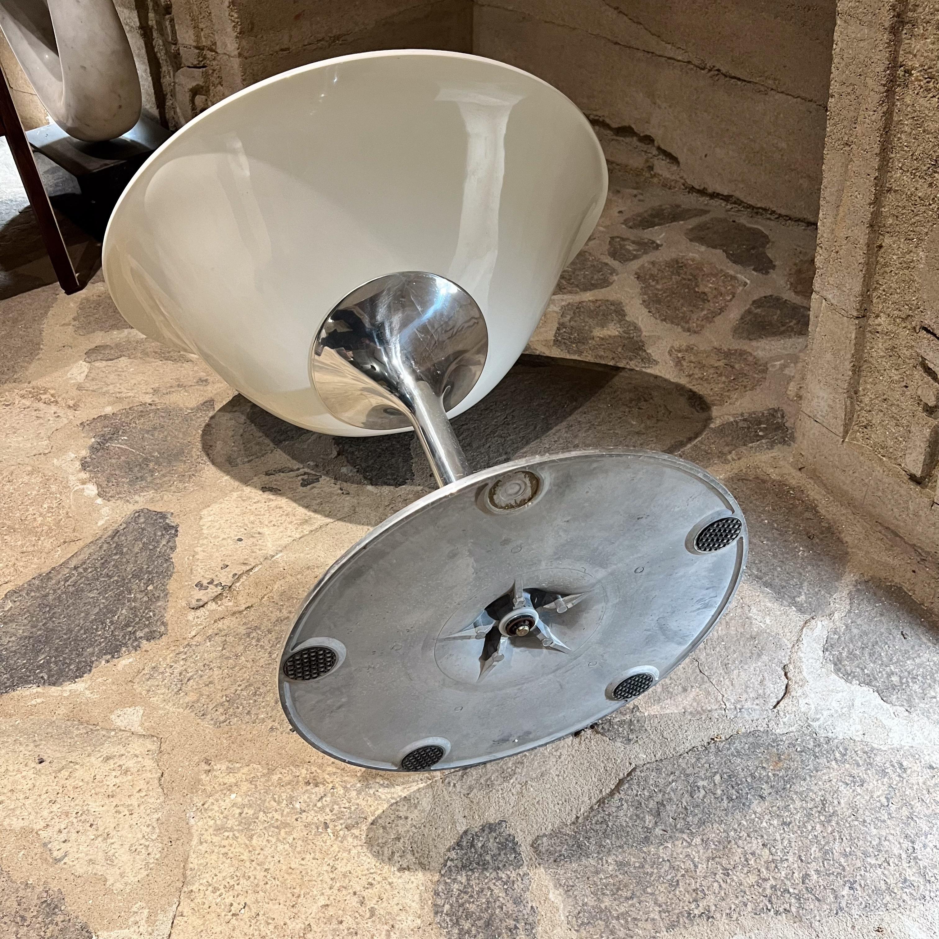 Philippe Starck para Kartell Silla Eros Giratoria Blanca Italia en venta 4