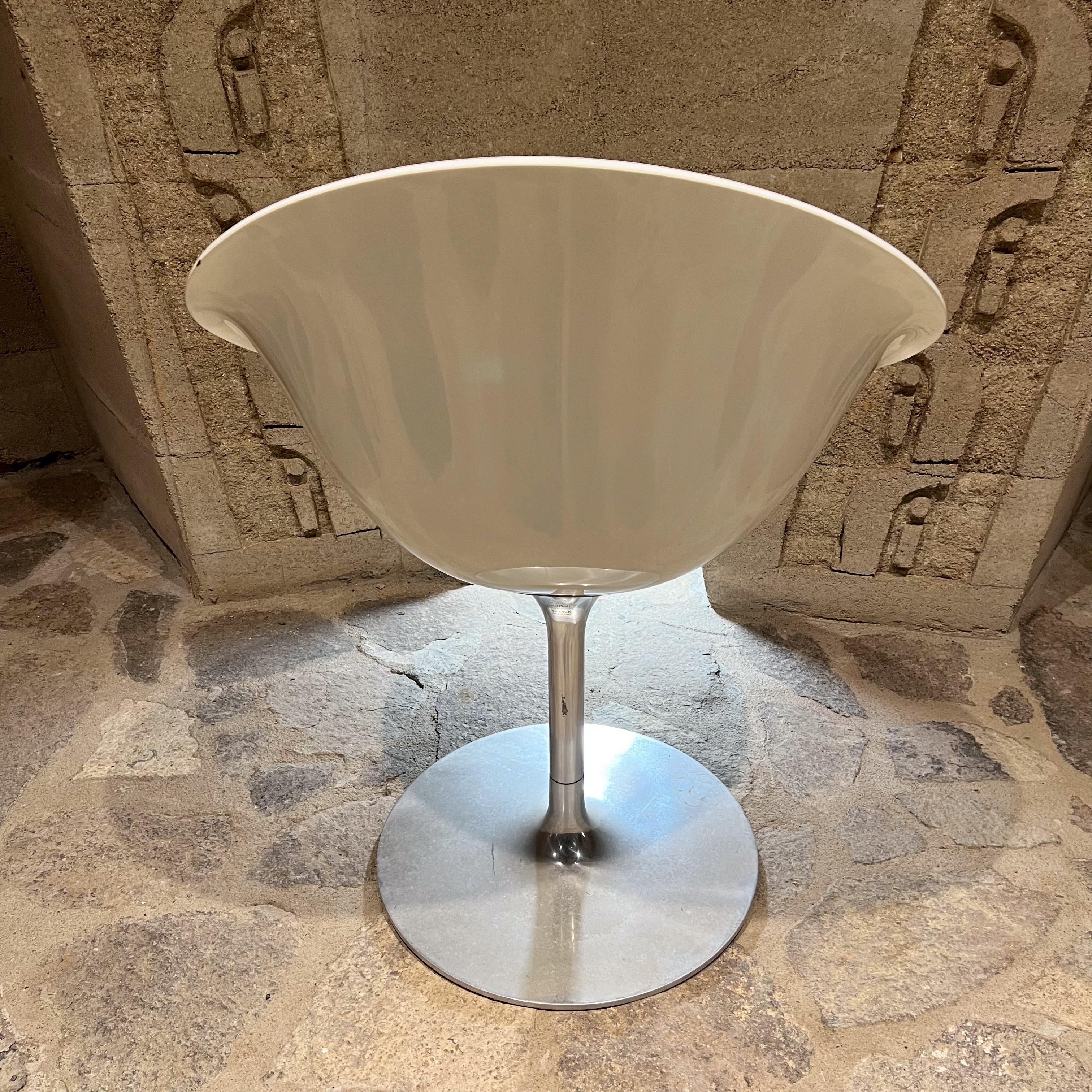 Philippe Starck para Kartell Silla Eros Giratoria Blanca Italia siglo XX en venta