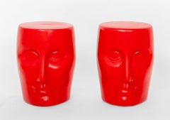 Tabourets « Bonze » de Philippe Starck pour XO, lot de deux