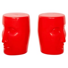 Tabourets « Bonze » de Philippe Starck pour XO, lot de deux
