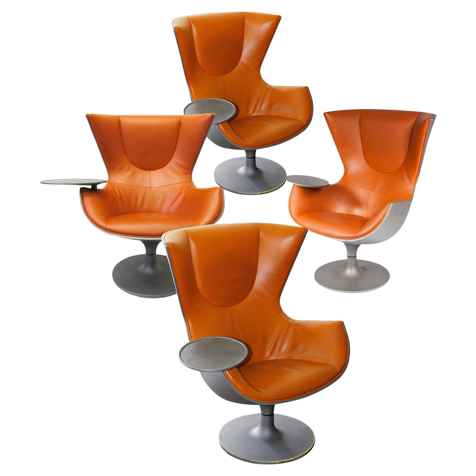 Quatre fauteuils de Philippe Starck de Eurostar en vente