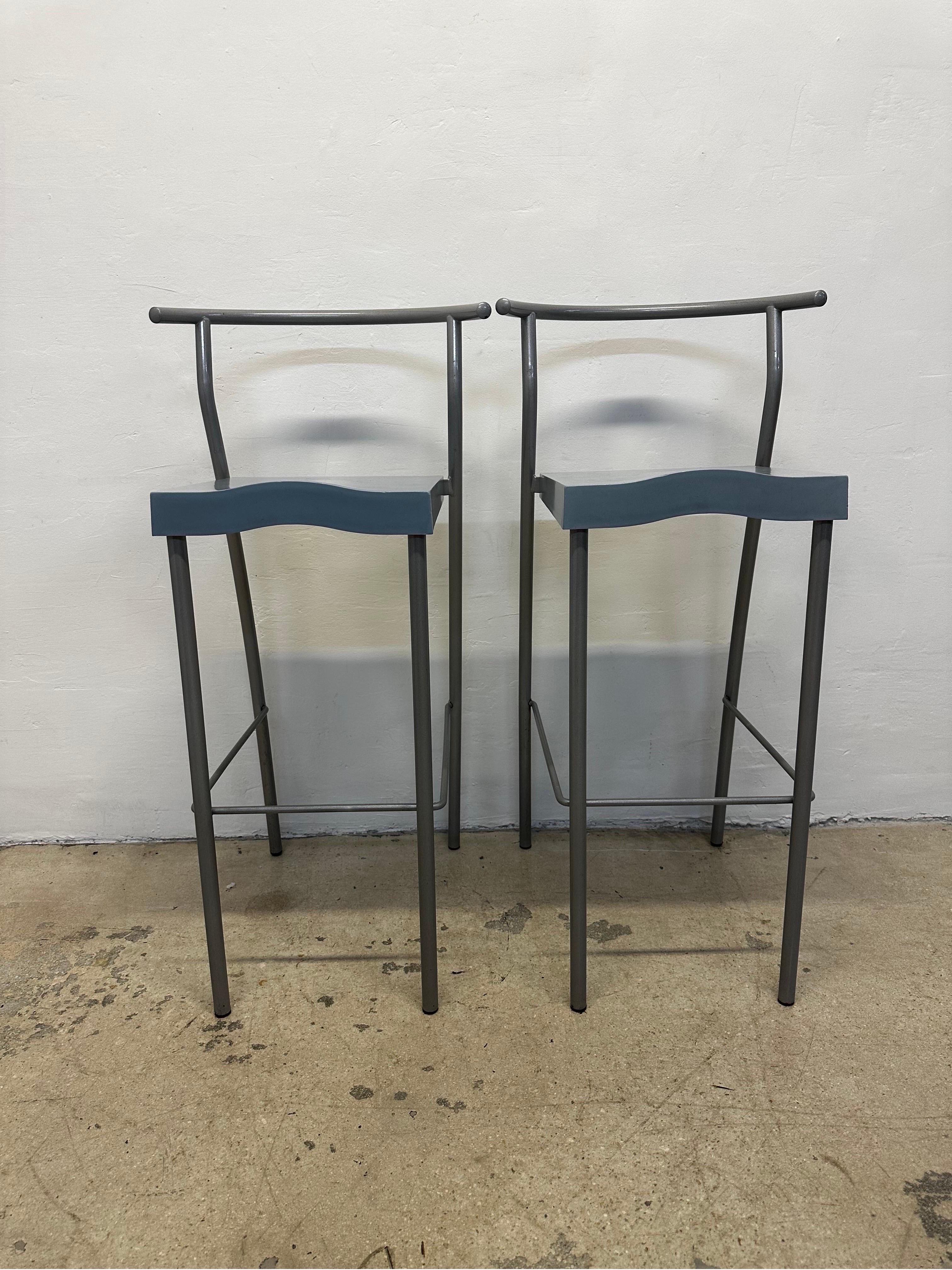 Philippe Starck Hi-Glob Stools for Kartell - a Pair 5