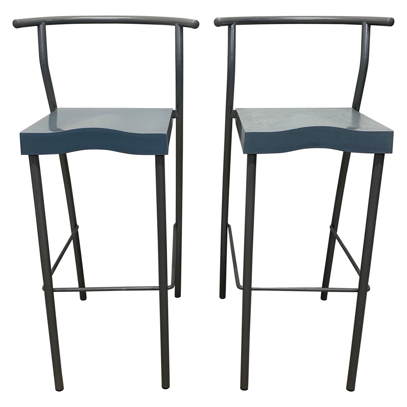 Sgabelli Hi-Glob di Philippe Starck per Kartell - una coppia