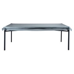 Philippe Starck “Illusion” Dining Table for Fiam, Steel and Bronze, Italy, 1992