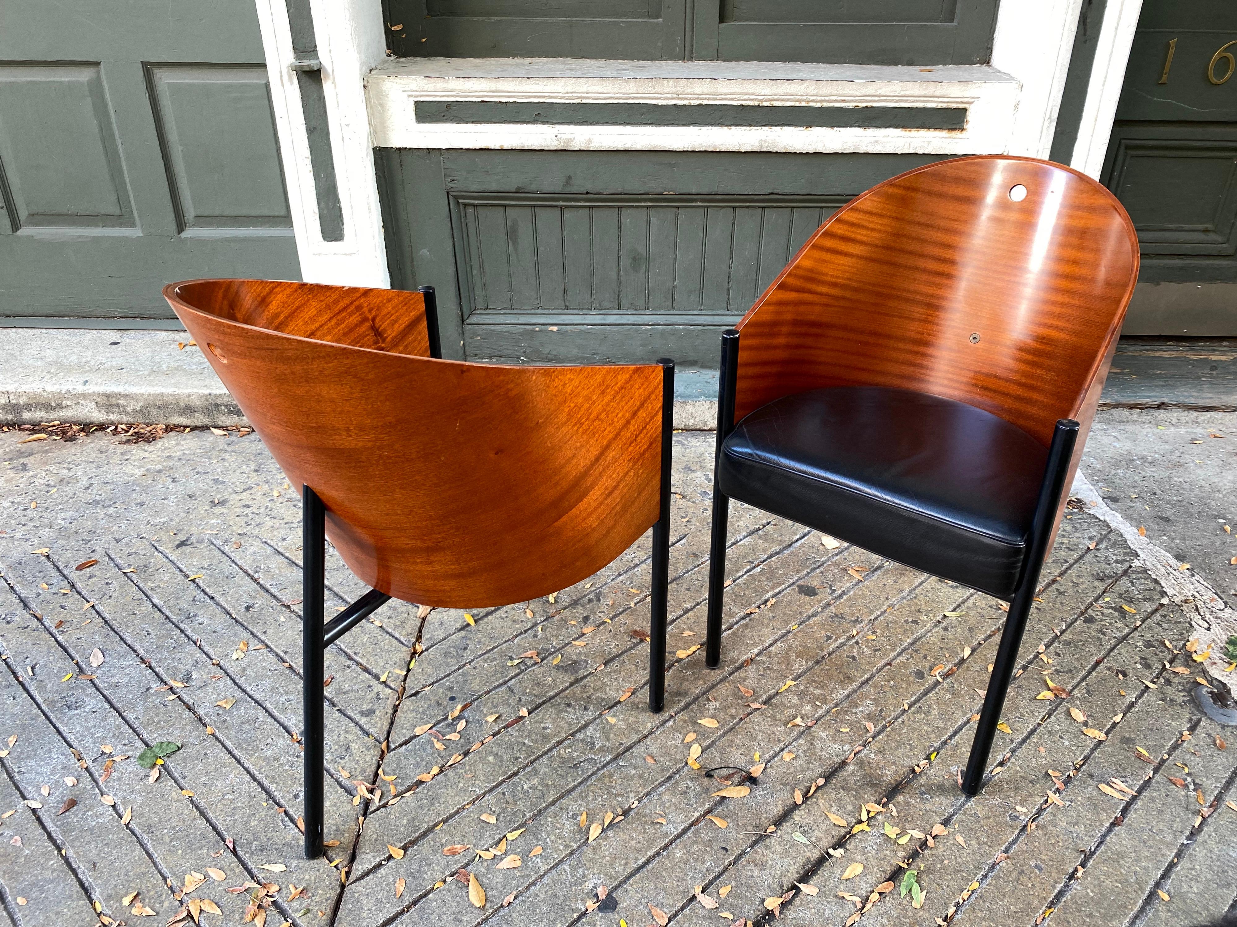 Late 20th Century Philippe Starck King Coste Pair of Chairs