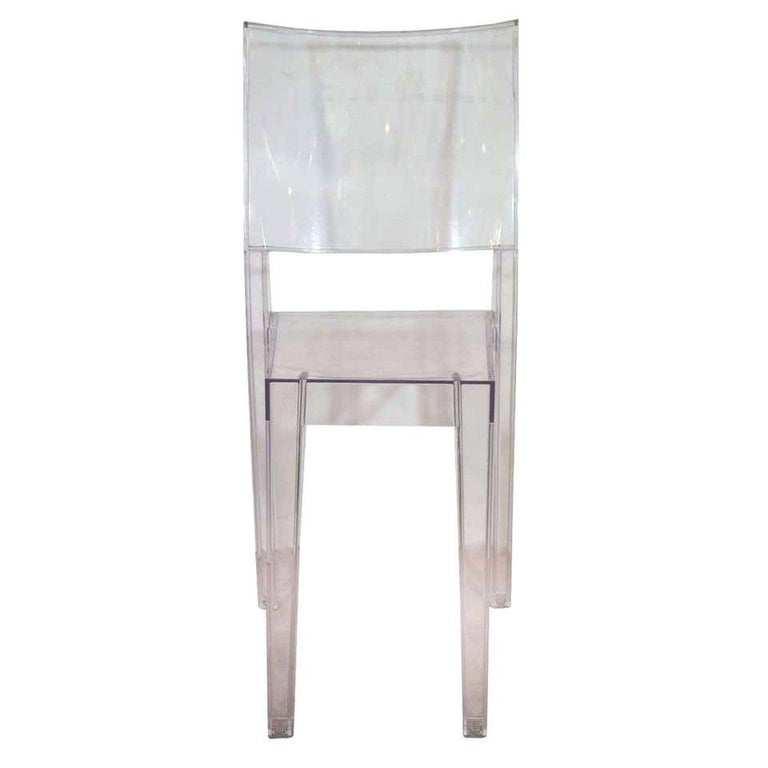 Philippe Starck "La Marie" Chair in Clear Acrylic For Sale
