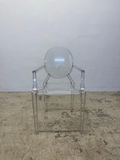 Fauteuil Louis Starck en cristal pour Kartell