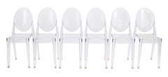 Philippe Starck "Louis Ghost" Chairs, 6