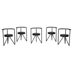 Philippe Starck Miss Dorn-Stühle, fünfteiliges Set von Disform, Spanien 1982