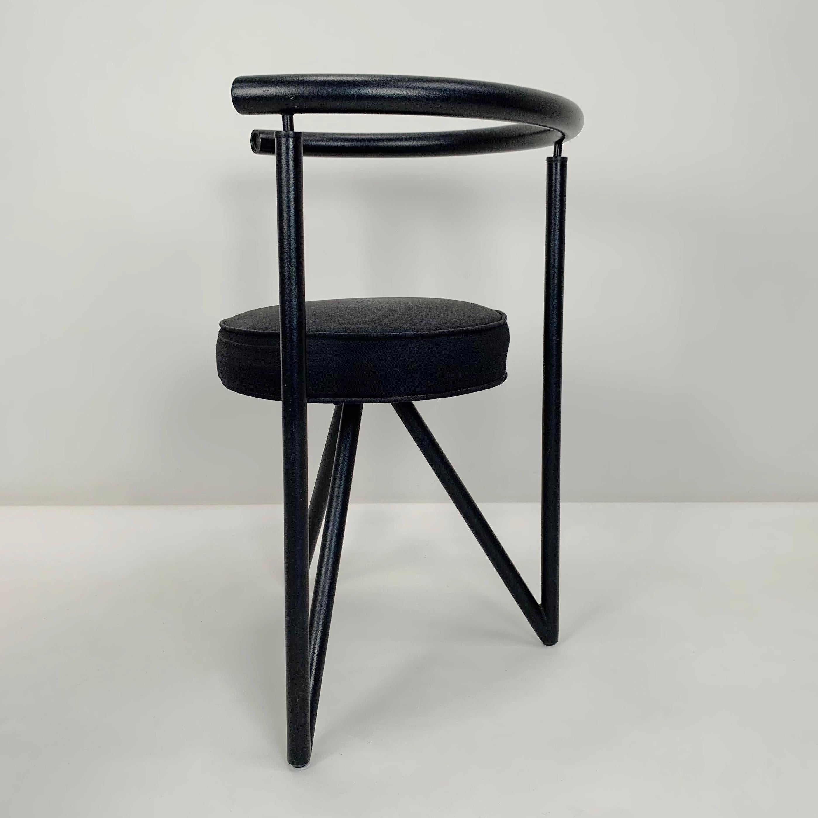 Post-Modern Philippe Starck  Miss Dorn Model Armchair for Disform, c. 1982, France. For Sale