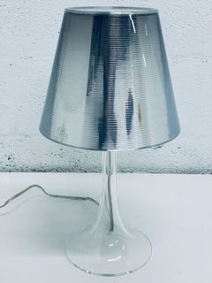 Philippe Starck Miss K Aluminized Silver Table Lamp for Flos