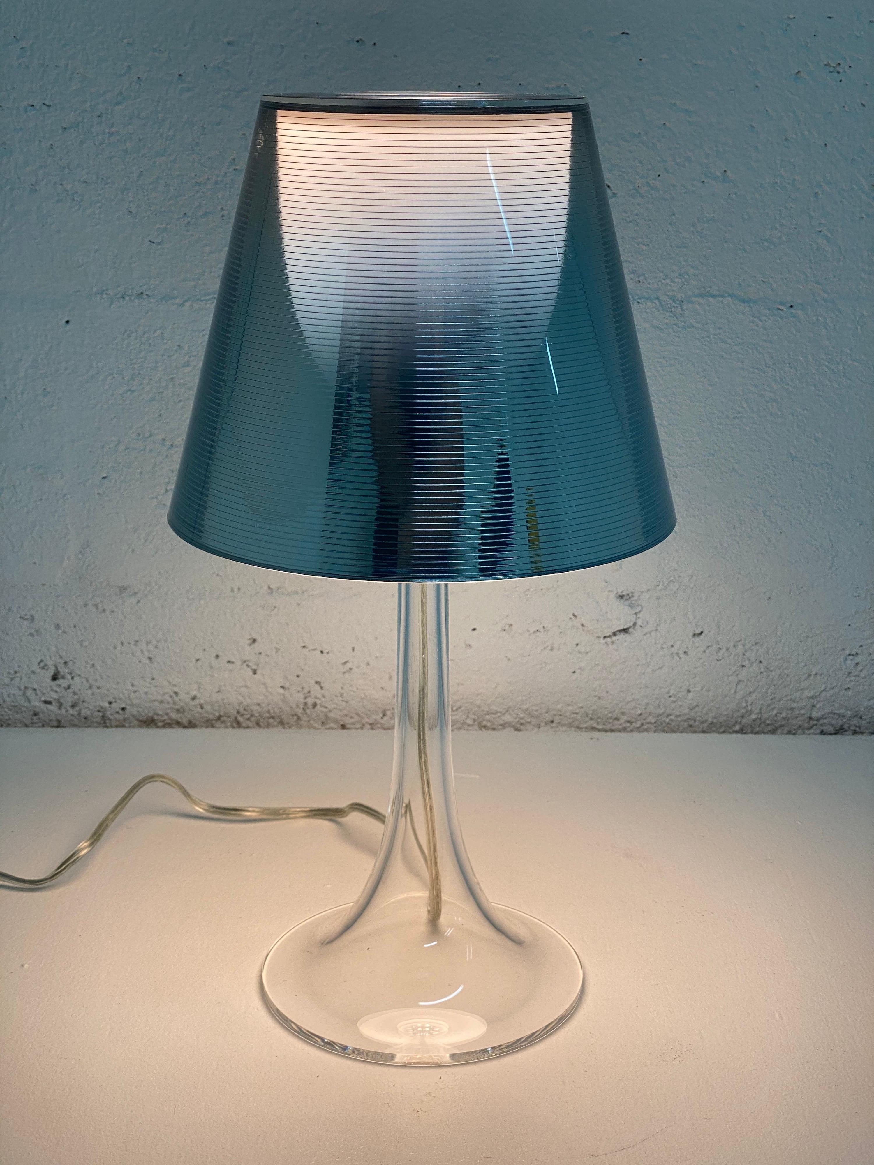 Philippe Starck Miss K Aluminized Silver Table Lamp for Flos 2