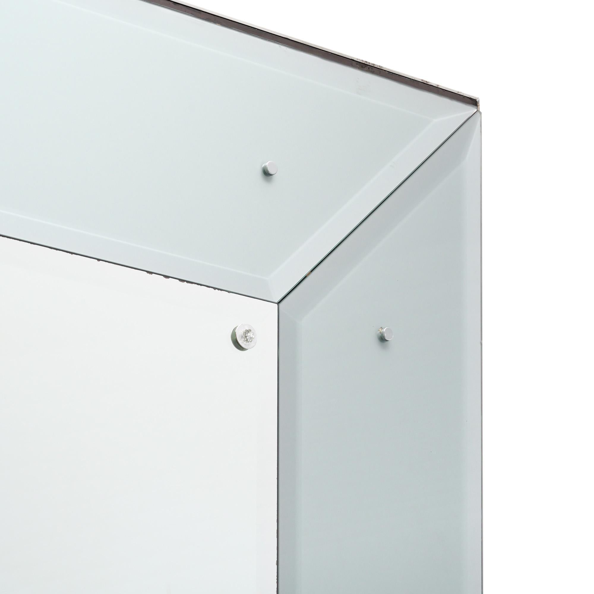 Philippe Starck Modernistischer Vintage-Spiegel (Glas) im Angebot