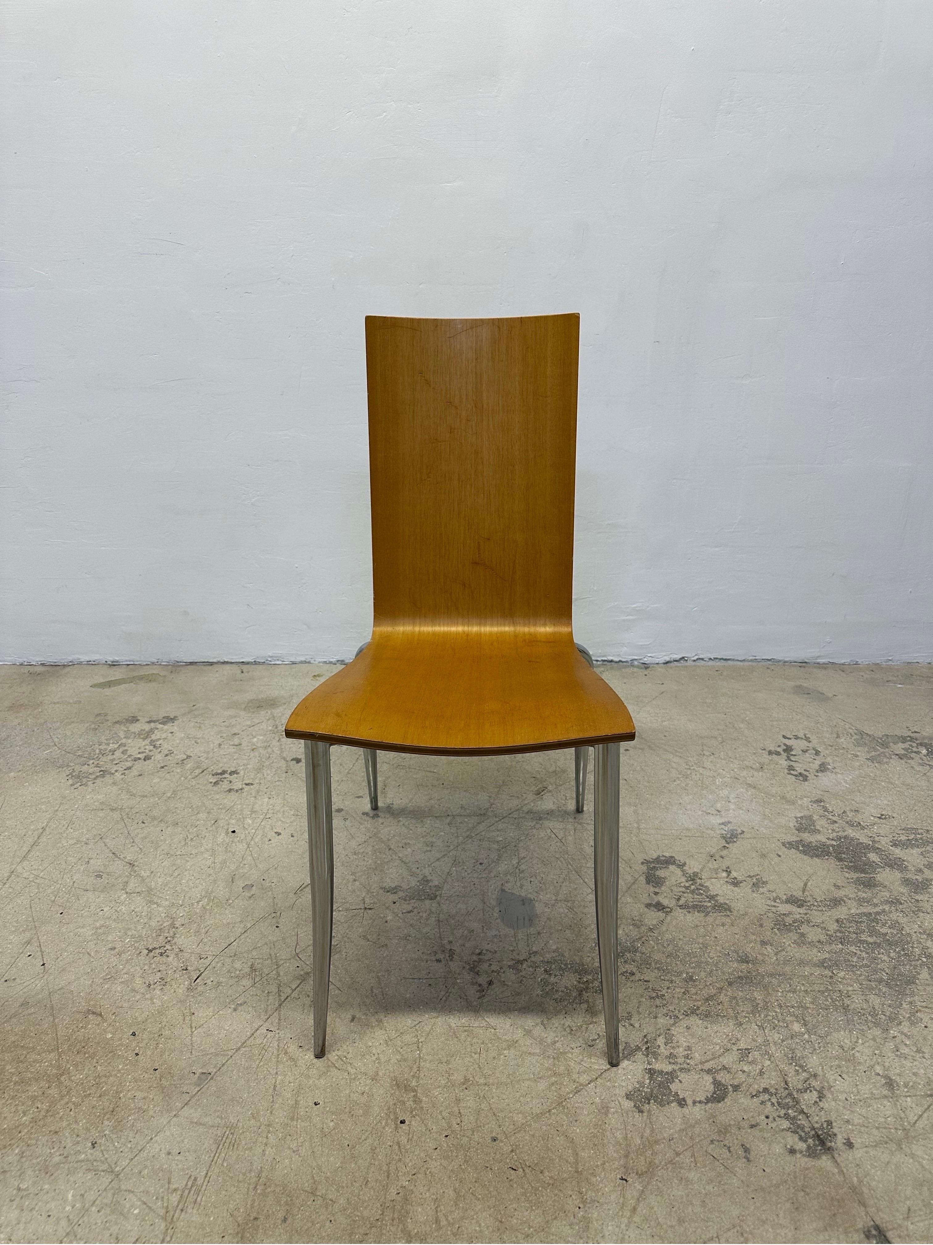 Philippe Starck Olly Tango Chair for Aleph Ubik, 1980s In Good Condition For Sale In Miami, FL