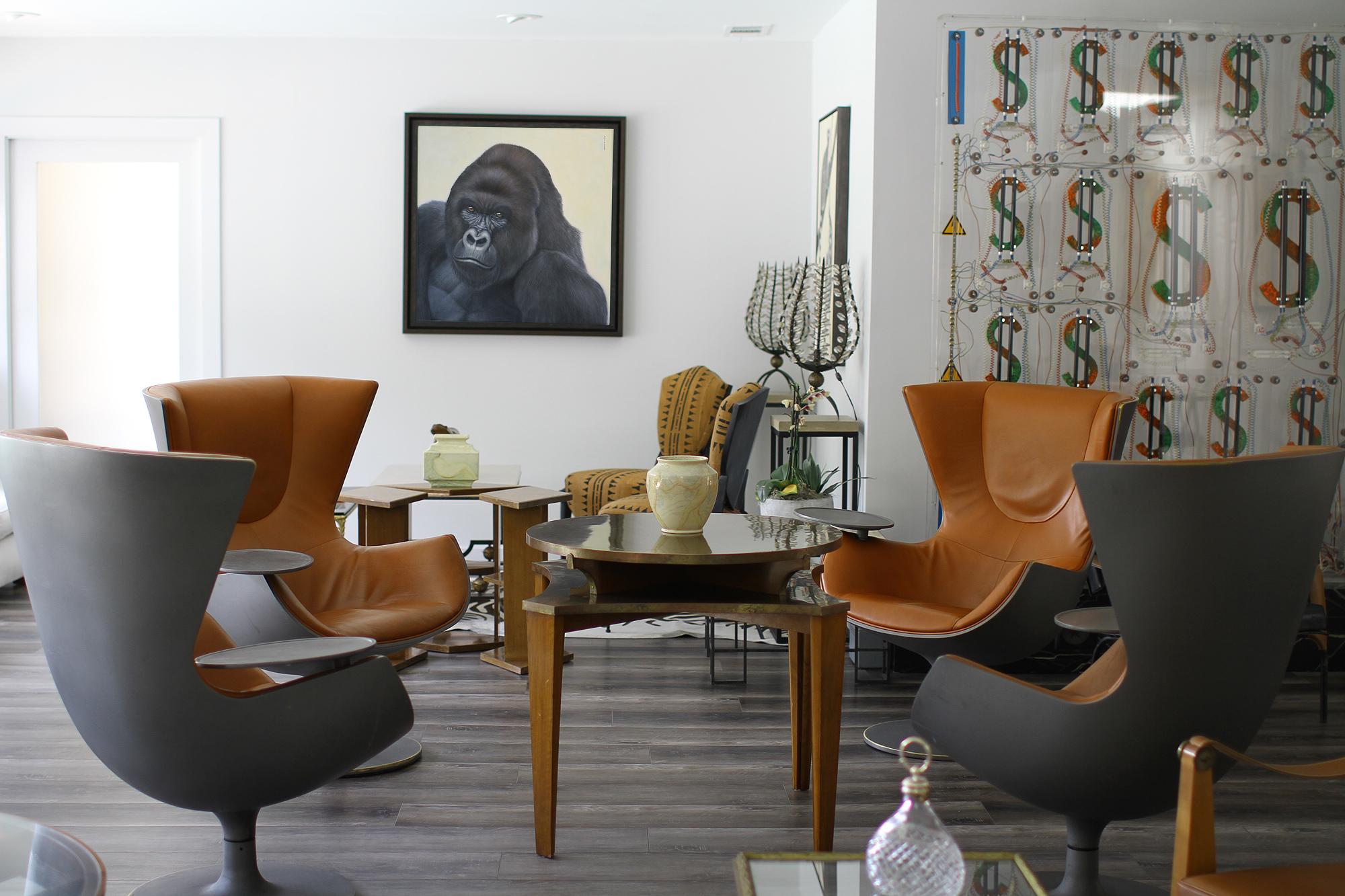 Philippe Starck, One Egg Armchair from Eurostar Paris London 4
