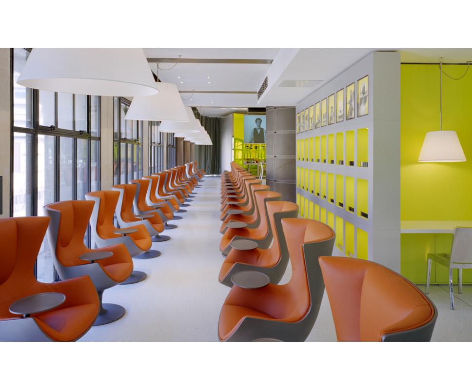 Philippe Starck, One Egg Armchair from Eurostar Paris London 1