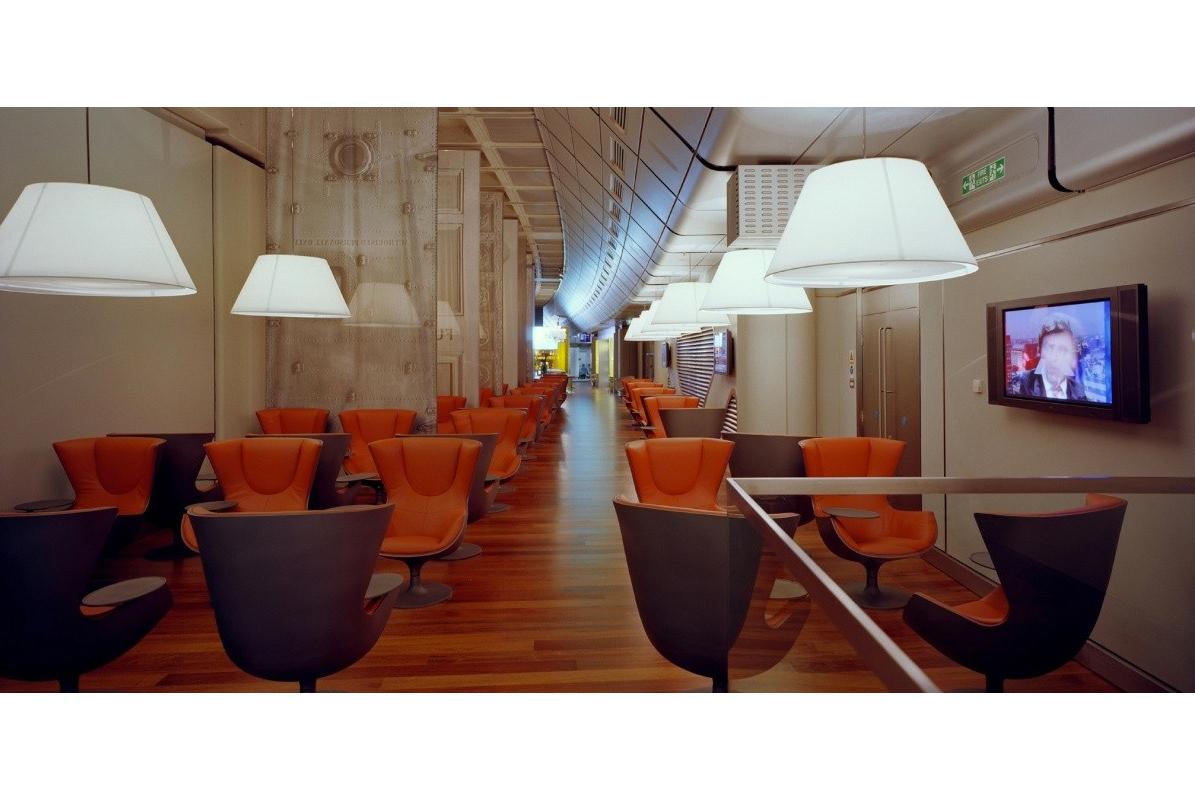 Philippe Starck, One Egg Armchair from Eurostar Paris London 3