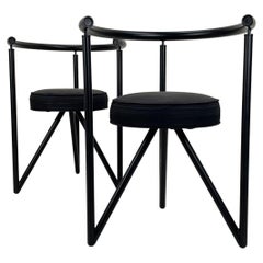 Philippe Starck Paar Miss Dorn Model Sessel für Disform, ca. 1982