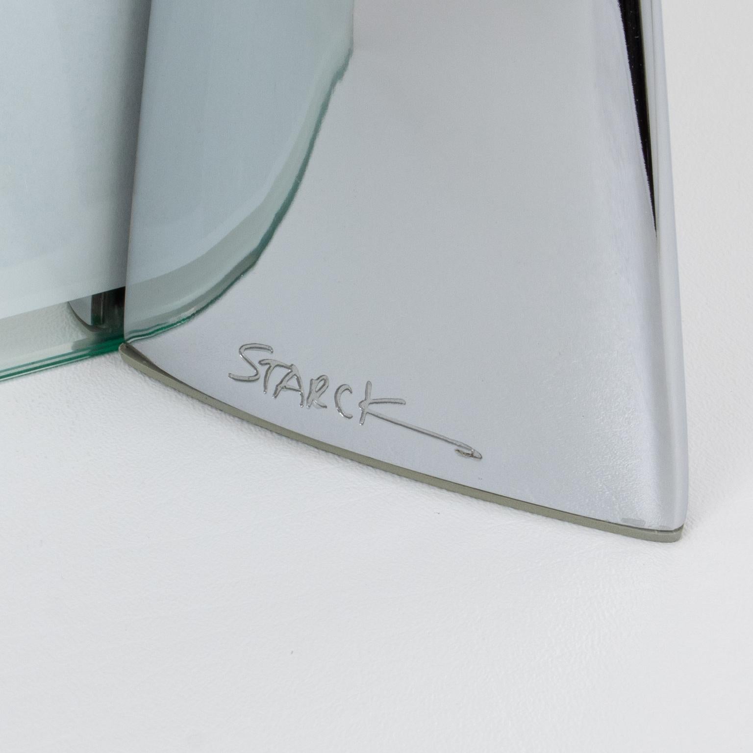 Philippe Starck Paris Shark Collection Metal Picture Frame, 1989 For Sale 2