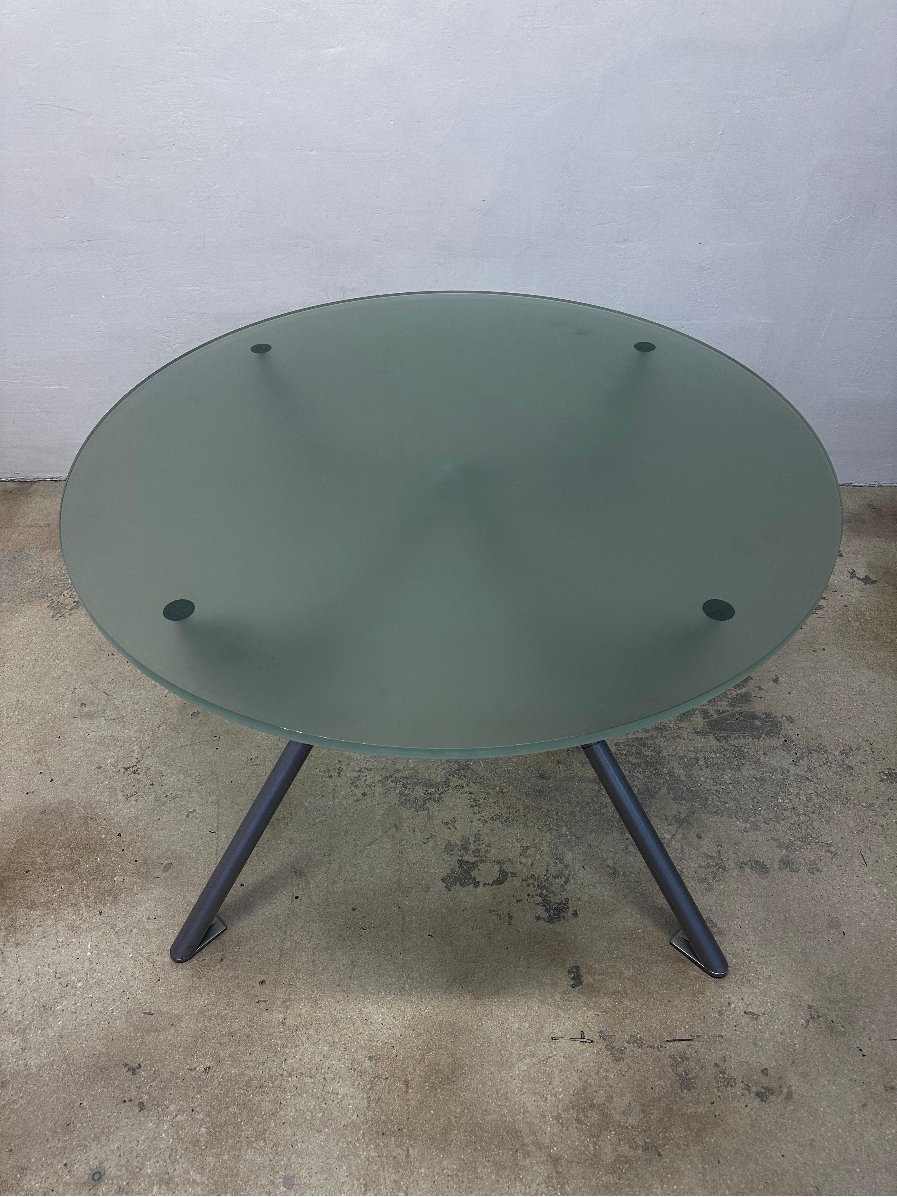 Philippe Starck President M Dining or Center Table for Baleri Italia In Good Condition For Sale In Miami, FL