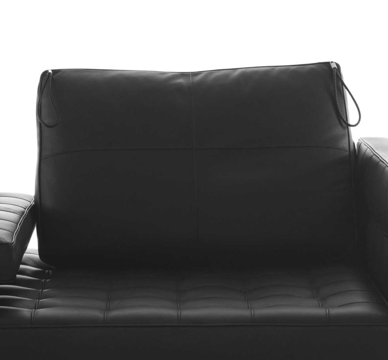 Leather Philippe Starck Privé Sofa For Cassina For Sale