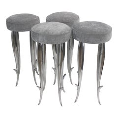 Tabourets de bar Royalton de Philippe Starck, ensemble de 4 pièces