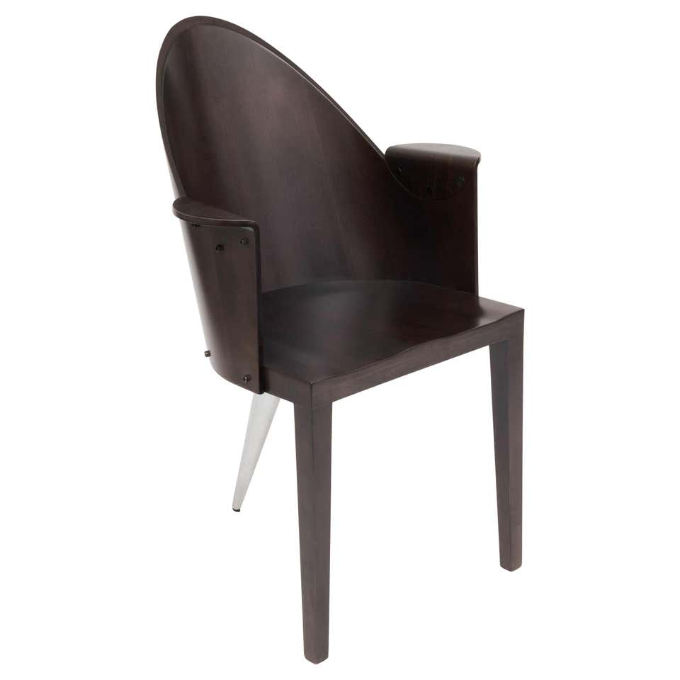 Post Modern Chair w/ Attached Telephone Table at 1stDibs