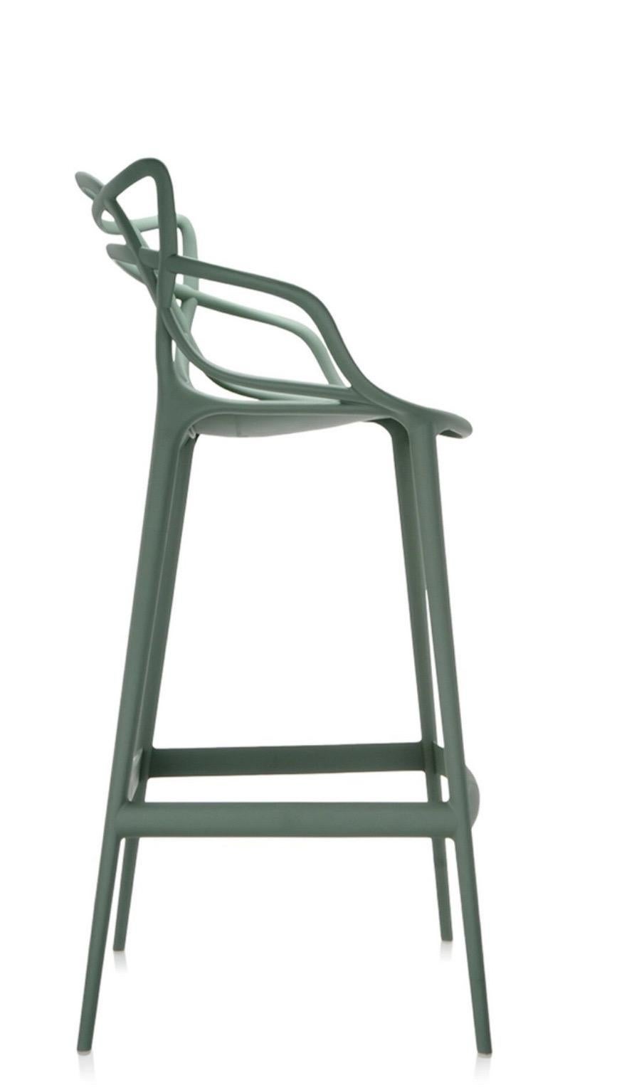 Moderno Sgabello Masters di Philippe Starck in Greene & Greene per Kartell in vendita