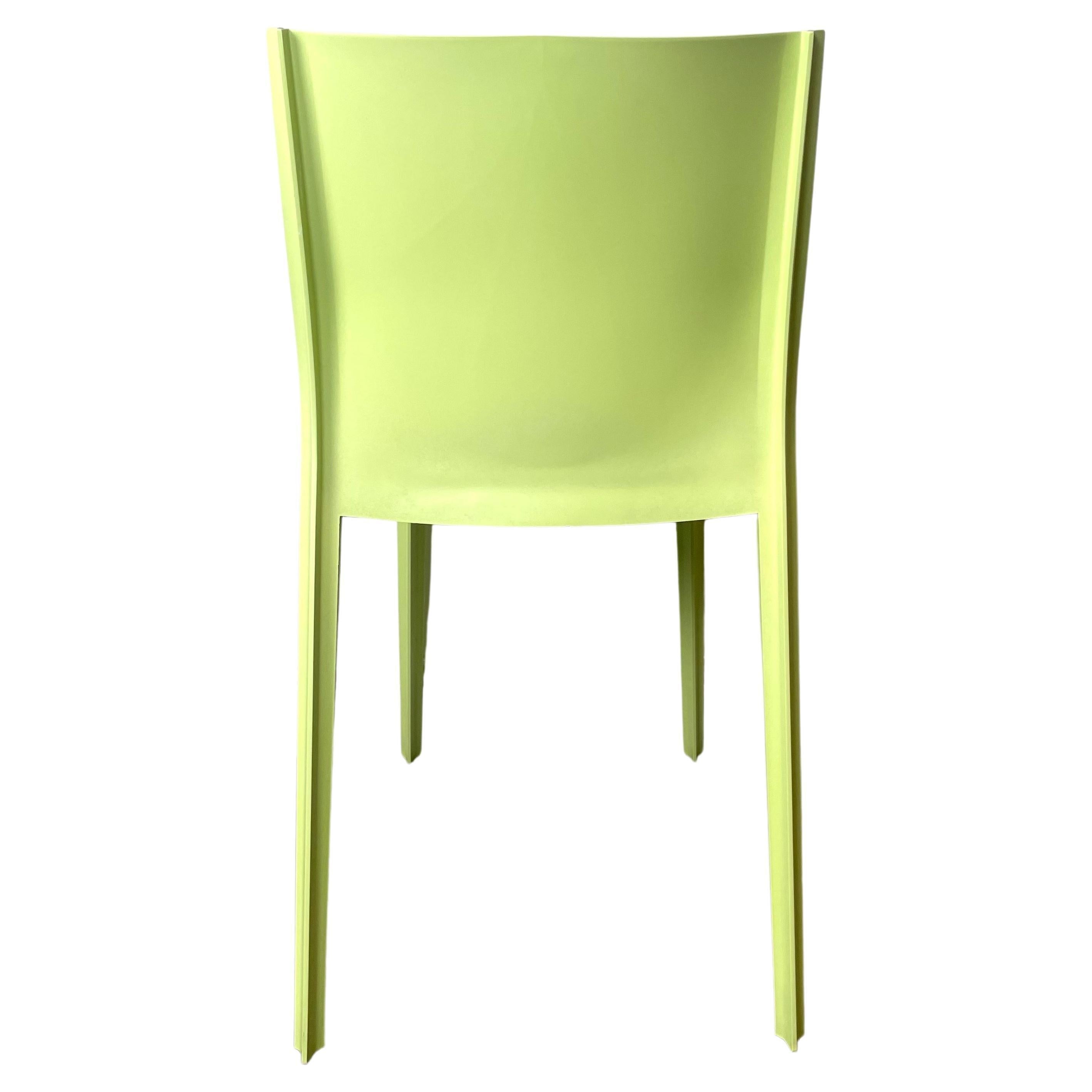 Set of 2 design chairs by the French Philippe Starck, named Slick Slick XO.
Design plastic chairs, very decorative and solid.

Slick Slick is the most essential chair. It is emblematic of Starck's creativity and vision. He wants to offer the right