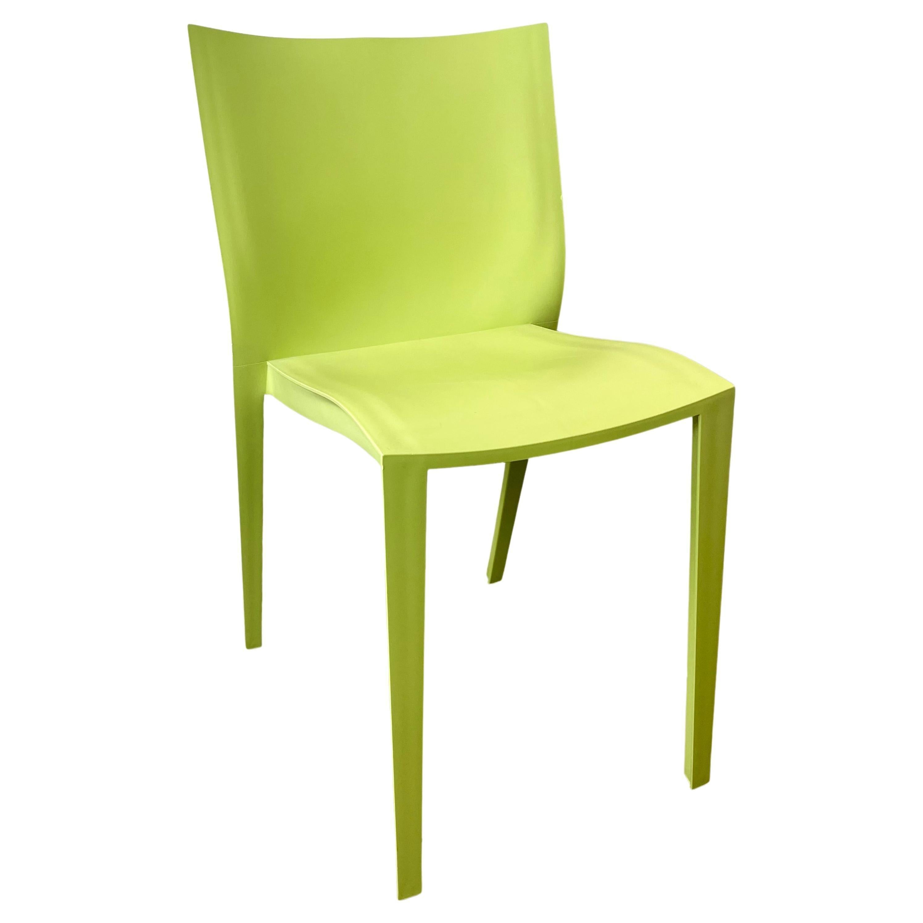 Philippe Starck, Set of 2 French Green Chairs, Design Slick Slick XO - France In Good Condition For Sale In Beuzevillette, FR