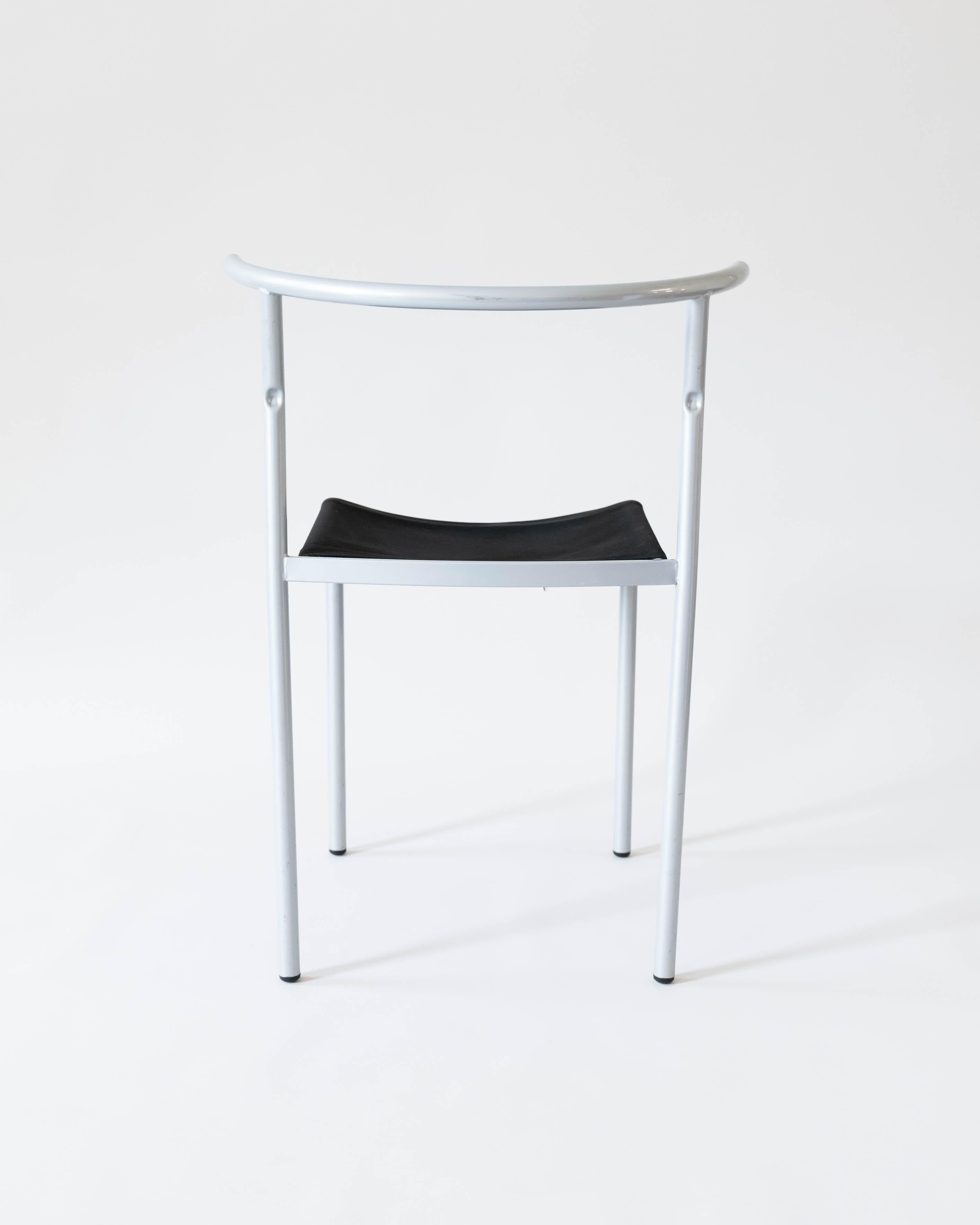 Philippe Starck Juego de cuatro sillas de café finales del siglo XX en venta