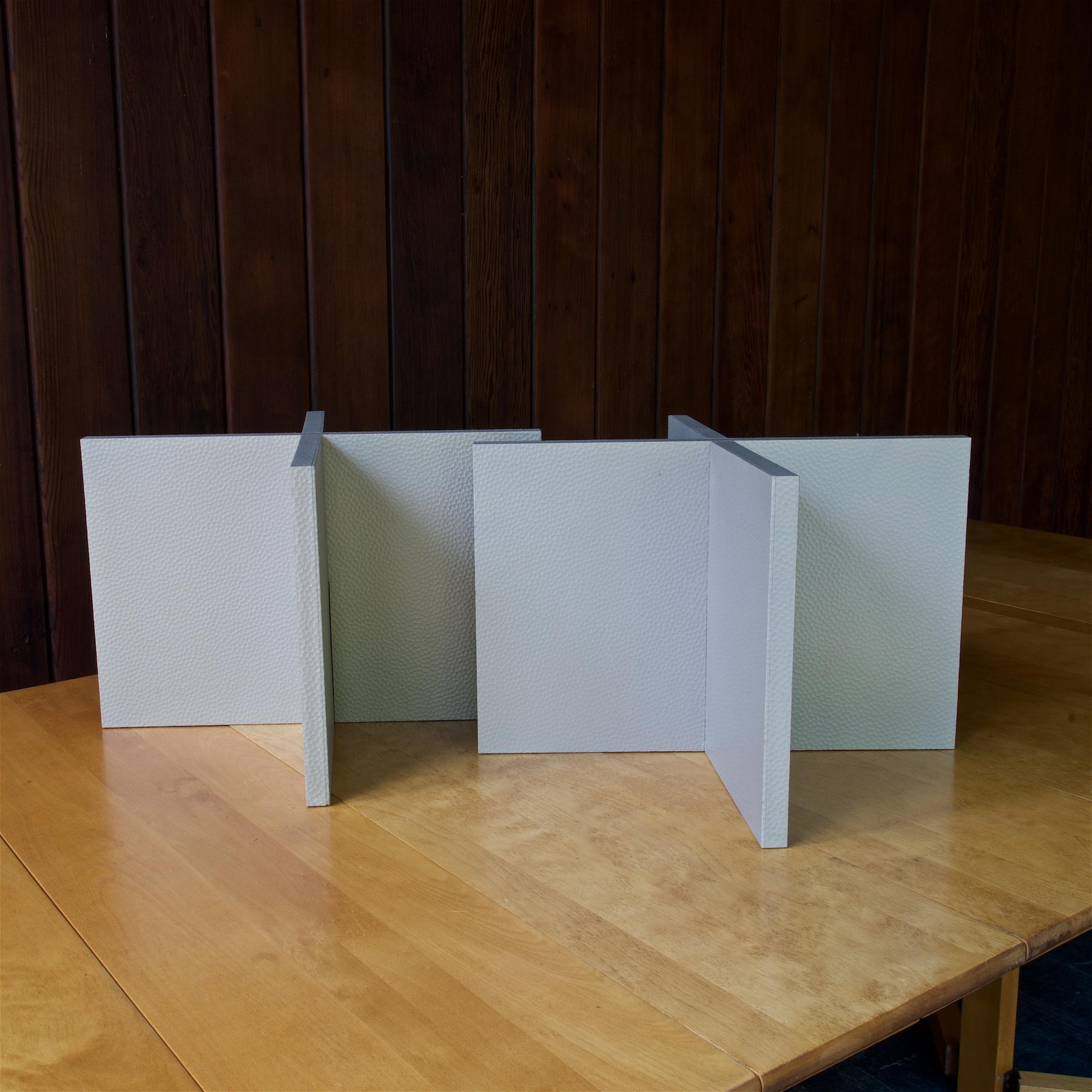 Post-Modern Philippe Starck Silver X Racks HiFi Vinyl Record Album LP Book Shelf Sculpture