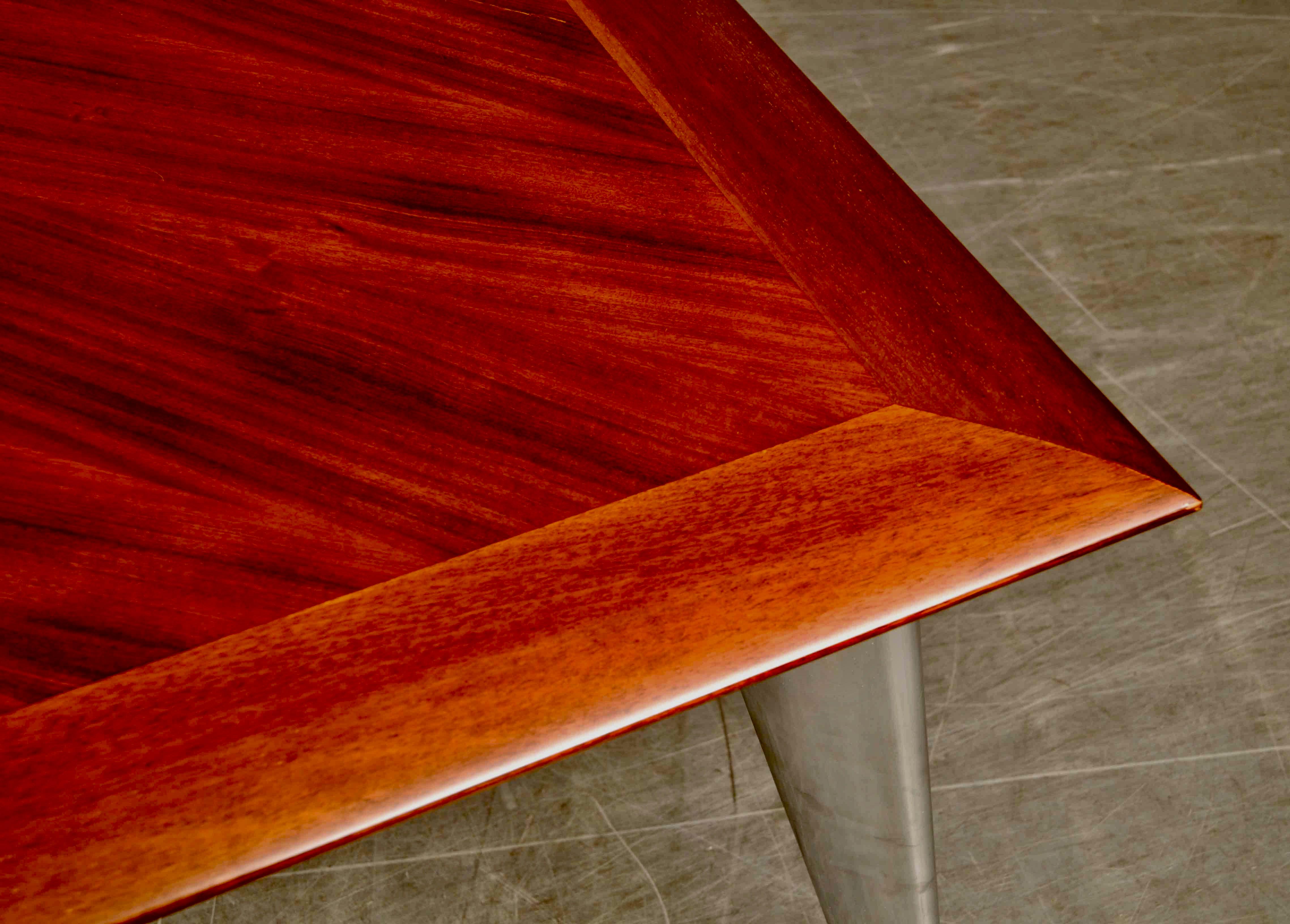 Table de salle à manger carrée M « Série Lang » de Philippe Starck pour Driade Aleph en vente 10