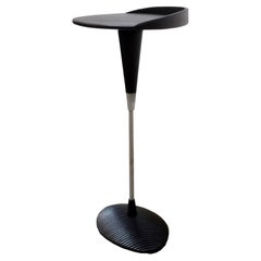 Retro Philippe Starck Style Metal and Acrylic Side Table, Italy 1970s