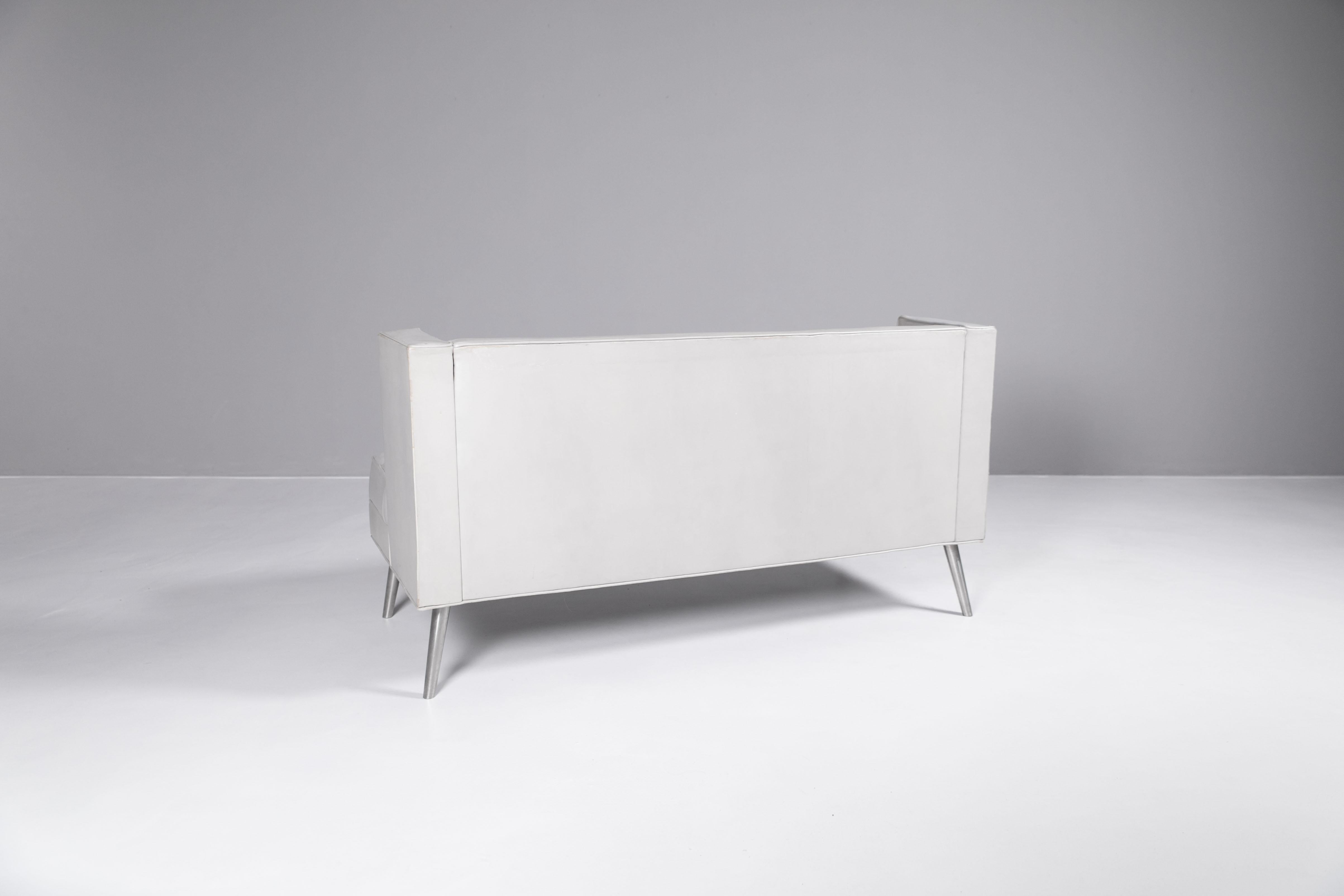 Philippe Starck, Two-Seater Sofa Designed for the Restaurant “Kong” Paris In Good Condition For Sale In Saarbrücken, SL