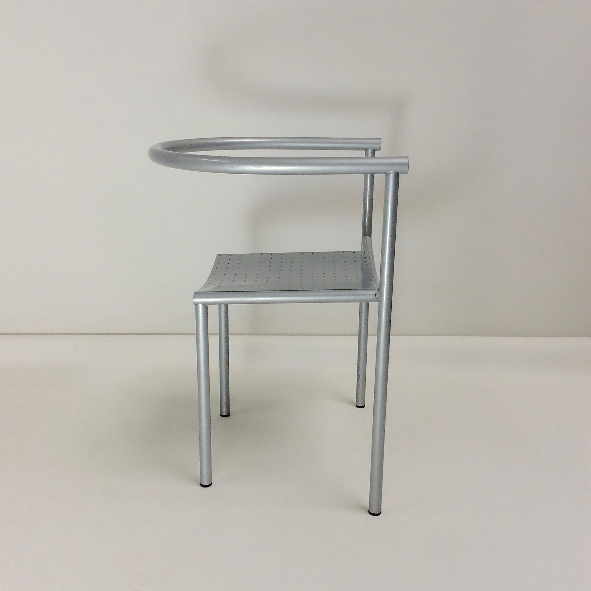 Metal Philippe Starck Von Vogelsang Chair for Driade, circa 1985, France For Sale