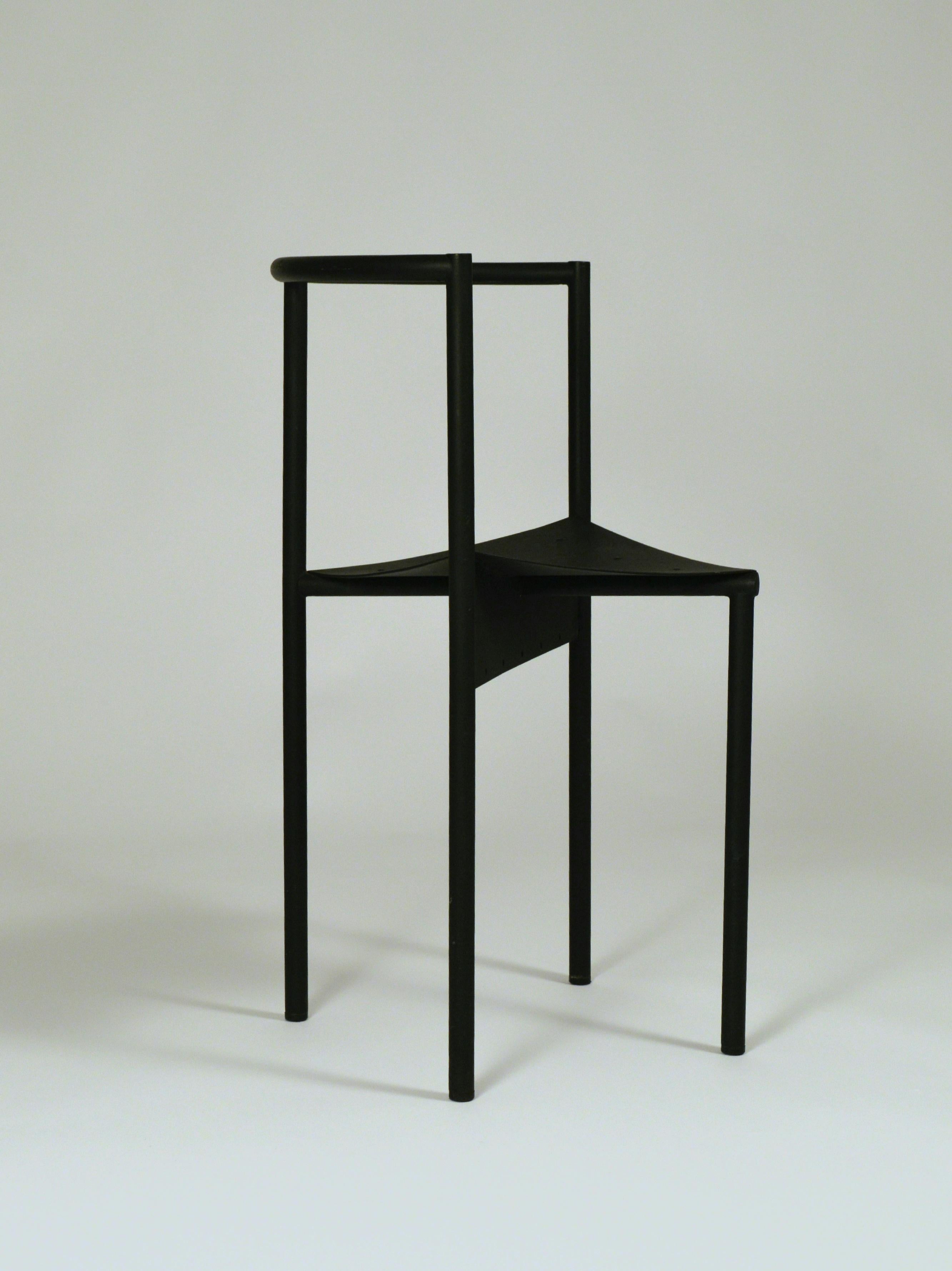 Philippe Starck 'Wendy Wright' Chair for Disform 1986 In Good Condition For Sale In Portland, ME