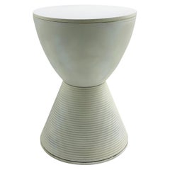 Philippe Starck White "Prince Aha" Stool, Italy 1980s